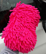 Load image into Gallery viewer, 2 In 1 Car Washing Gloves Car Cleaning Sponge Coral Shaped Superfine Fiber Chenille Car Washing Sponge
