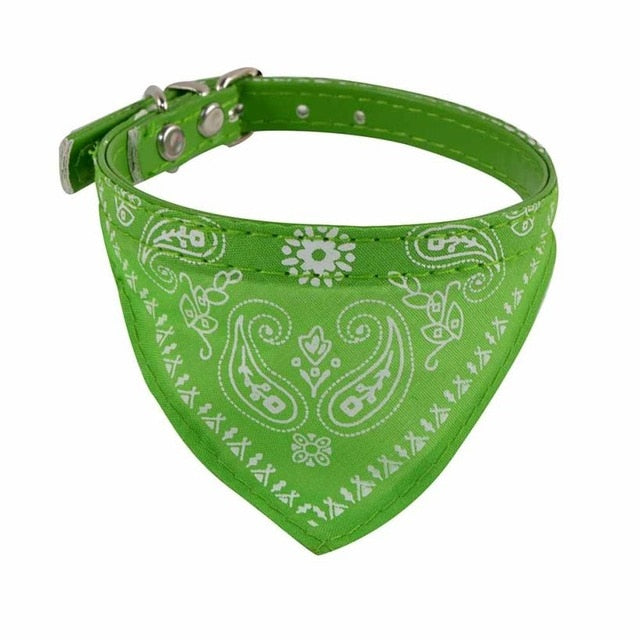 Adjustable Pet Dog Puppy Cat Cute Neck Scarf Bandana Collar Neckerchief Support