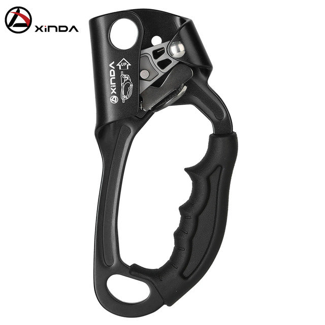 XINDA Outdoor Sports Rock Climbing Right Hand Ascender Device Mountaineer Handle Ascender Climbing Rope Tools