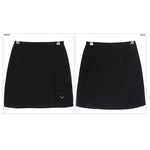 Load image into Gallery viewer, Style Black Hip Skirts Irregular Micro Mini Skirt Mini Skirt Summer Fashion Saia High Waist Faldas Mujer
