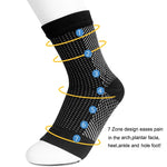 Load image into Gallery viewer, 1 Pair Foot angel  anti fatigue outerdoor men socks compression Breatheable foot sleeve Support Socks Men Brace Sock
