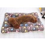 Load image into Gallery viewer, Soft Flannel Pet Mat dog Bed Winter Thicken Warm Cat Dog Blanket puppy Sleeping Cover Towel cushion for small Medium large dogs
