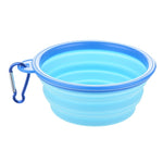 Load image into Gallery viewer, 1Pcs Portable Travel Bowl Dog Feeder Water Food Container Silicone Small Mudium Dog Pet Accessories Folding Dog Bowl Outfit
