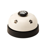 Load image into Gallery viewer, Pet Toy Training Called Dinner Small Bell Footprint Ring Dog Toys
