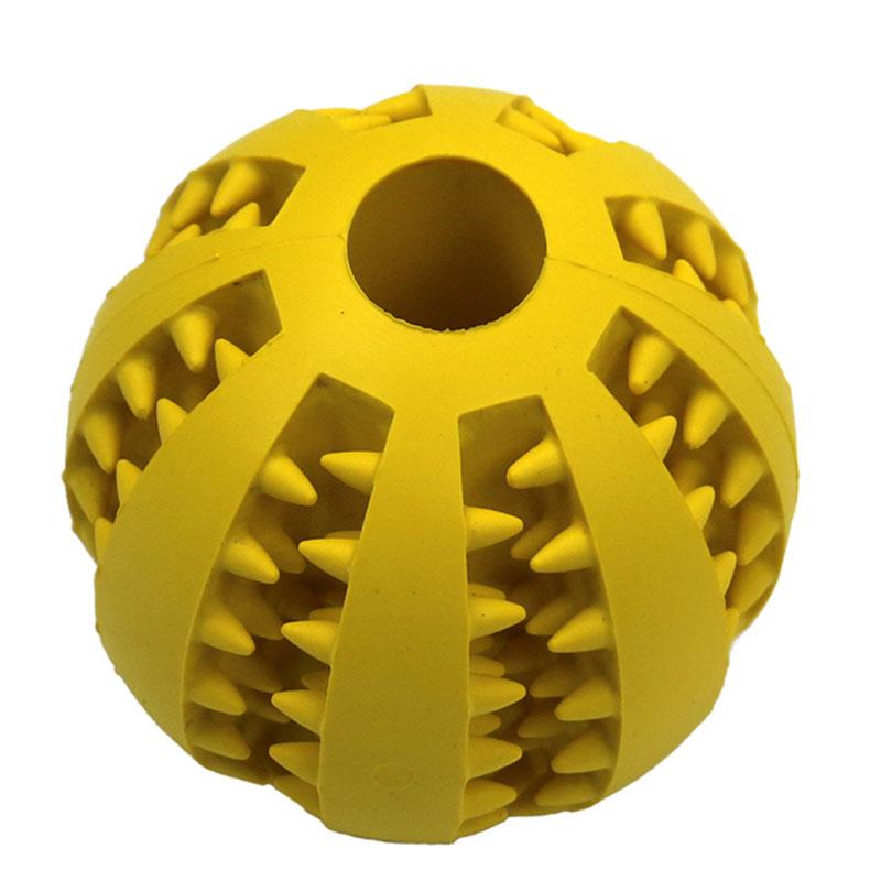 Pet Dog Toys Extra-tough Rubber Ball Toy Funny Interactive Elasticity Ball Dog Chew Toys