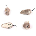 Load image into Gallery viewer, Hot Creative Funny Clockwork Spring Power Plush Mouse Toy Cat Dog Playing Toy Mechanical Motion Rat Pet Accessories
