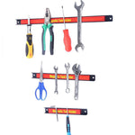 Load image into Gallery viewer, 8&quot; 12&quot; 18&quot; 24&quot; Magnetic Tool Holder Bar Organizer Racks for Connecting Strips Tools in the Garage and Workshop
