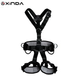 Load image into Gallery viewer, XINDA Top Quality Professional Harnesses Rock Climbing High altitude protection Full Body Safety Belt Anti Fall Protective Gear
