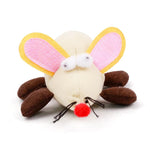 Load image into Gallery viewer, Pet Cat Toy Plush False Big Ears Mouse Vibrating Rat Trick Playing Toy Chewing Catch Casual Interactive Funny Cat Product
