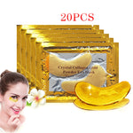 Load image into Gallery viewer, InniCare 20Pcs Crystal Collagen Gold Eye Mask Anti-Aging Dark Circles Acne Beauty  Patches For Eye Skin Care Korean Cosmetics
