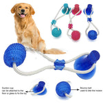 Load image into Gallery viewer, Multifunction Pet Molar Bite Toy  Interactive fun Pet toy with suction cup dog push toy with TPR ball Pet Tooth Cleaning,Chewing
