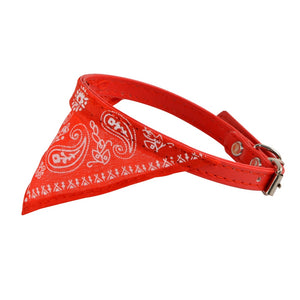 Adjustable Pet Dog Puppy Cat Cute Neck Scarf Bandana Collar Neckerchief Support