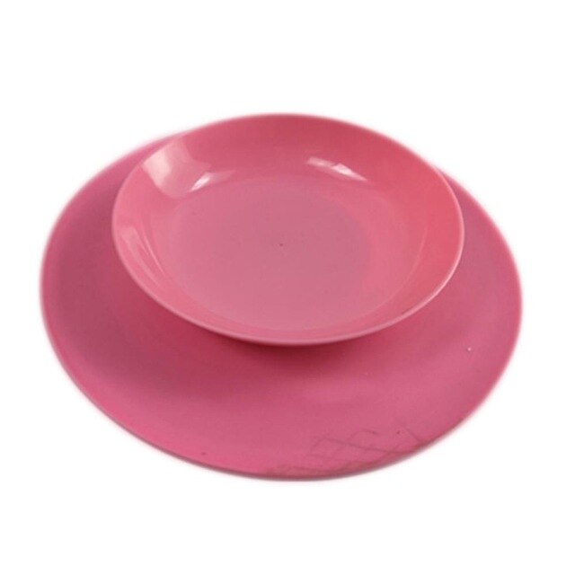 Silicone suction bowl mat non-slip pet bowl non-slip collapsible dog bowl mat and sucker feet silicone food caps 30D6