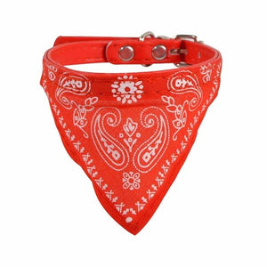 Adjustable Pet Dog Puppy Cat Cute Neck Scarf Bandana Collar Neckerchief Support