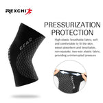 Load image into Gallery viewer, REXCHI Elastic Kneepads Women Protective Gear Knee Pad Patella Brace Support for Basketball Volleyball Running Sports Safety
