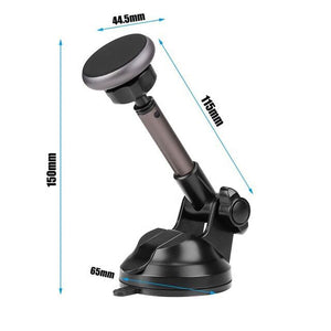 Car telescopic arm magnet phone stand car instrument table sucker mobile phone frame navigation bracket universal models