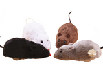 Load image into Gallery viewer, Hot Creative Funny Clockwork Spring Power Plush Mouse Toy Cat Dog Playing Toy Mechanical Motion Rat Pet Accessories
