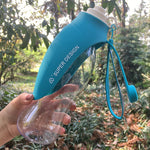 Load image into Gallery viewer, Portable Dog Water Bottle,Reversible &amp; Lightweight Travel Pet Water Dispenser with Expandable Silicone Flip-Up Leaf
