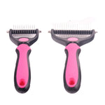 Load image into Gallery viewer, Hair Removal Comb for Dogs Cat Detangler Fur Trimming Dematting Deshedding Brush Grooming Tool For matted Long Hair Curly Pet
