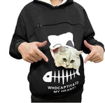 Load image into Gallery viewer, Pet Carrier Thicken Hoodies Kitten Puppy Holder Animal Pouch Hoodie Breathable Hooded Sweatshirt Teen Girls Women Pullovers Tops
