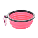 Load image into Gallery viewer, 1Pcs Portable Travel Bowl Dog Feeder Water Food Container Silicone Small Mudium Dog Pet Accessories Folding Dog Bowl Outfit
