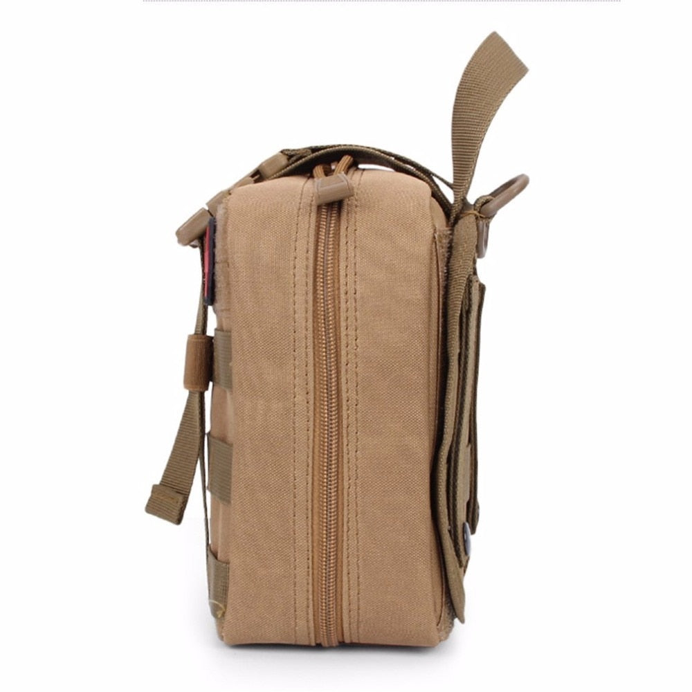 Outdoor Tactical Medical Bag Travel First Aid Kit Multifunctional Waist Pack Camping Climbing Bag Emergency Case Survival Kit