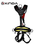 Load image into Gallery viewer, XINDA professional Rock Climbing Harnesses Full Body Safety Belt Anti Fall Removable Gear Altitude protection Equipment
