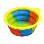 Load image into Gallery viewer, 1Pcs Portable Travel Bowl Dog Feeder Water Food Container Silicone Small Mudium Dog Pet Accessories Folding Dog Bowl Outfit
