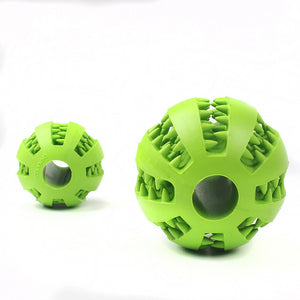 Pet Sof Pet Dog Toys Toy Funny Interactive Elasticity Ball Dog Chew Toy For Dog Tooth Clean Ball Of Food Extra-tough Rubber Ball