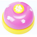 Load image into Gallery viewer, Pet Toy Training Called Dinner Small Bell Footprint Ring Dog Toys
