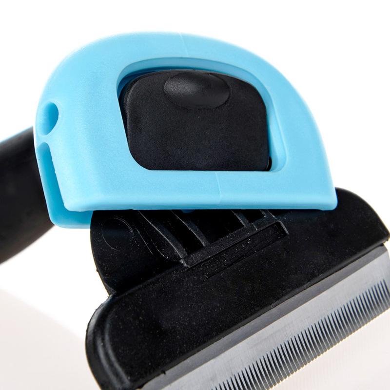 Pet Hair Removal Comb Hair For Dogs Cats Brush Detachable Hair Shedding Trimming