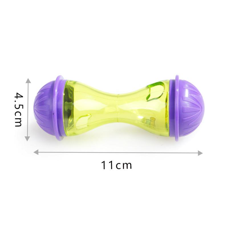 Pet Training Exercise Tumbler Leakage Food Smarter Interactive IQ Treat Ball Fun Bowl Toy