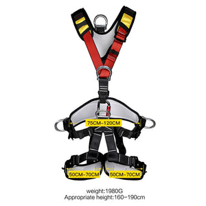 XINDA professional Rock Climbing Harnesses Full Body Safety Belt Anti Fall Removable Gear Altitude protection Equipment