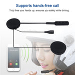 Load image into Gallery viewer, MH01 Motor Wireless Bluetooth Headset Motorcycle Helmet Earphone Headphone Dual Stereo Speaker Handsfree Music For MP3 MP4 phone
