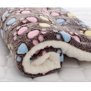 Soft Flannel Pet Mat dog Bed Winter Thicken Warm Cat Dog Blanket puppy Sleeping Cover Towel cushion for small Medium large dogs