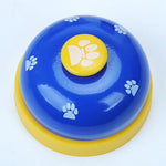 Load image into Gallery viewer, Pet Toy Training Called Dinner Small Bell Footprint Ring Dog Toys
