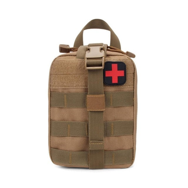 Outdoor Tactical Medical Bag Travel First Aid Kit Multifunctional Waist Pack Camping Climbing Bag Emergency Case Survival Kit