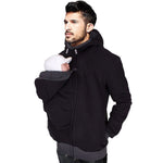 Load image into Gallery viewer, Winter Dad&amp;Mom Baby Carrier Hoodies O-Neck Maternity Baby Hoodies Pregnant Causal Zipper Hooded Outerwear For Women/Men Clothes
