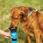 Load image into Gallery viewer, Dog Travel Water Bottle Dispenser Plastic Dog Cat Drinking Water Feeder Portable Outdoor Pet Puppy Kettle
