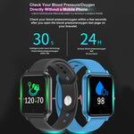 Load image into Gallery viewer, Bluetooth Smart Wristband IP67 Waterproof Blood Pressure Oxygen Monitor Smart Bracelet With Fitness Tracker Sport Wristband
