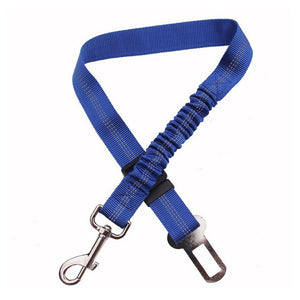 Vehicle Car Pet Dog Safety Belt Car Puppy Safety Belt Harness Lead Clip Pet Dog Supplies Safety Traction Car Lever Products