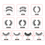 Load image into Gallery viewer, Double Layer Magnetic False Eyelashes &amp; Magnetic Eyeliner 5 Magnets Natural Soft Fake Eyelashes Extension 2 Pairs with Tweezers
