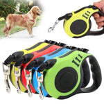 Load image into Gallery viewer, 3/5M Durable Dog Leash Automatic Retractable Nylon Dog Cat Lead Extending Puppy Walking Running Lead Roulette For Dogs
