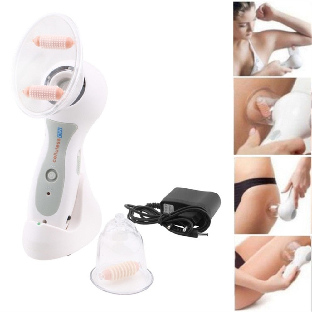 Celluless Body Deep Massage Vacuum Cans Anti-Cellulite Massager Therapy Treatment Cellulite Suction Cup