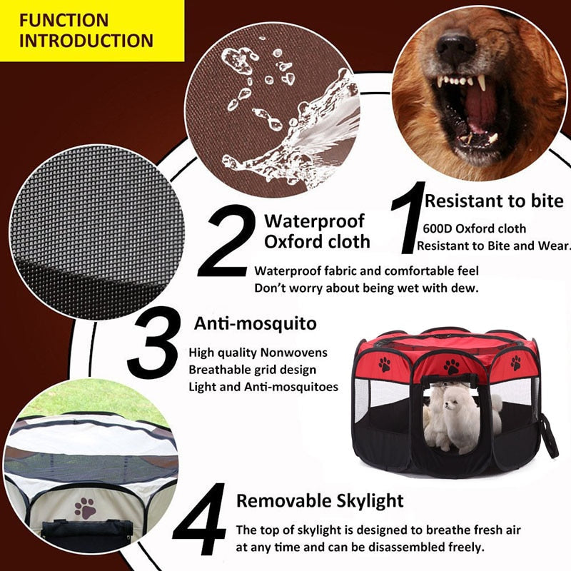 Portable Pet Tent, Ortogonal in 2 sizes