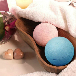 6PCs/Box 60g Bath Boom Natural Bubble Bath Salt Ball Essential Oil Body Whitening Relax Shower Body Clean Soap For Bathroom