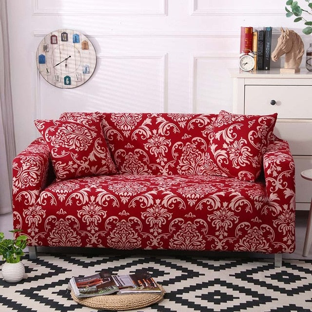 slipcovers sofa tight wrap all-inclusive slip-resistant sectional L-shape corner sofa cover elastic couch cover 1/2/3/4 Seater