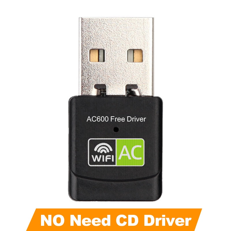 WIFI, Free Driver USB Adapter 600Mbps