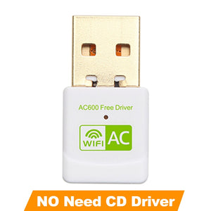 WIFI, Free Driver USB Adapter 600Mbps