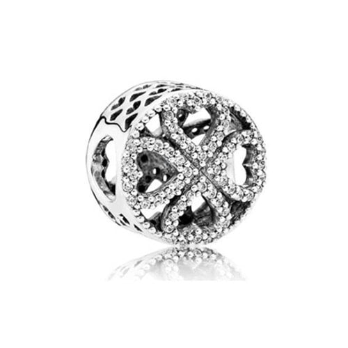 Big Ball Stars Crystal Flowers DIY Bead Fits Original Pandora